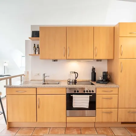 Stylish In Bad Sobernheim, Wifi, Parking Und Nespresso 아파트 바트소베른하임